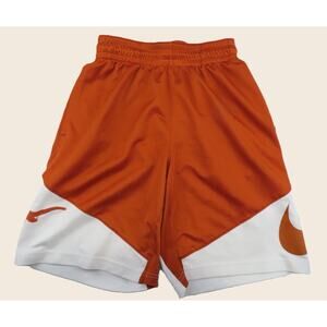 Texas Longhorns Nike Elite Shorts Mens Small Orange White Dri Fit Athletic NCAA